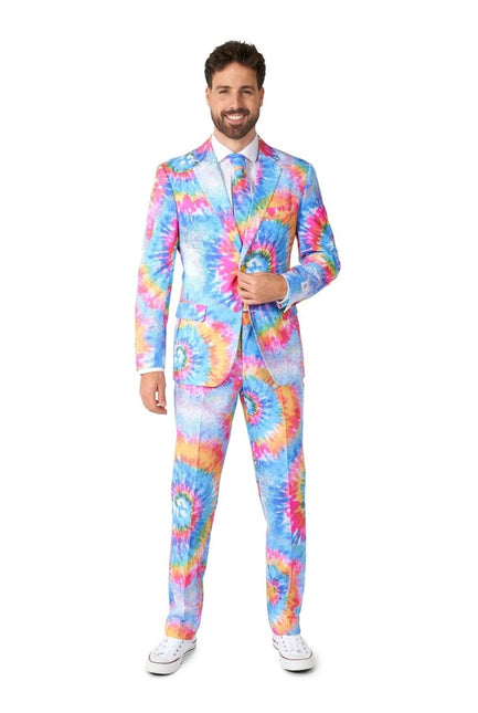 Regenboog Hippie 60's Pak Heren OppoSuits van OppoSuits koop je bij Partywinkel