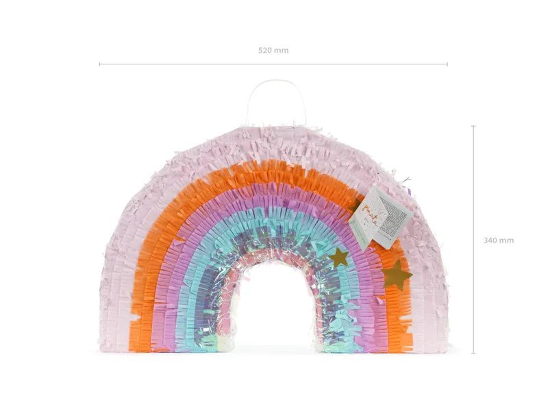 Regenboog Pinata 50cm van Partydeco koop je bij Partywinkel