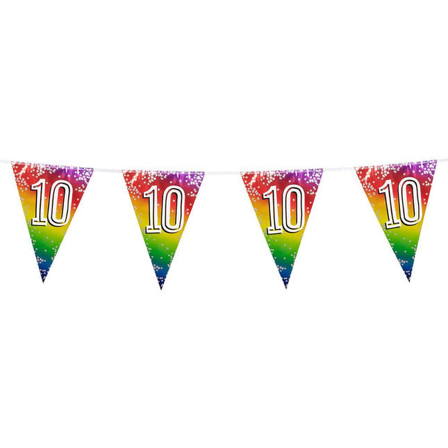 Regenboog Slinger 10 Jaar 6m van Boland koop je bij Partywinkel