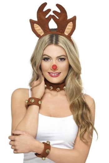 Rendier Set 4 delig van Smiffys koop je bij Partywinkel