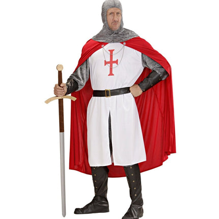 Ridder Kostuum Rood Wit Heren van Widmann koop je bij Partywinkel