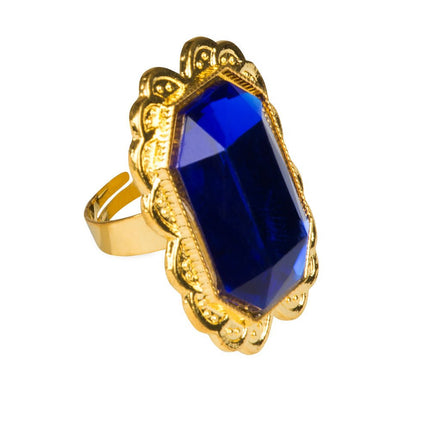 Ring Edelsteen 8st van Boland koop je bij Partywinkel