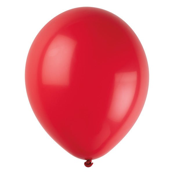 Rode Ballonnen 30cm 50st van Unique koop je bij Partywinkel