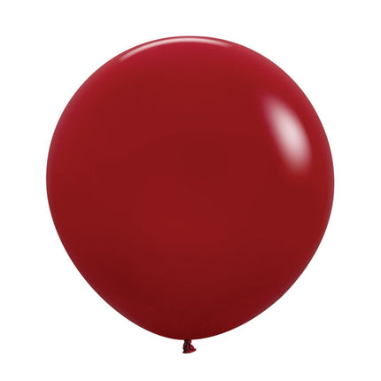 Rode Ballonnen Bordeaux 61cm 3st van Sempertex koop je bij Partywinkel