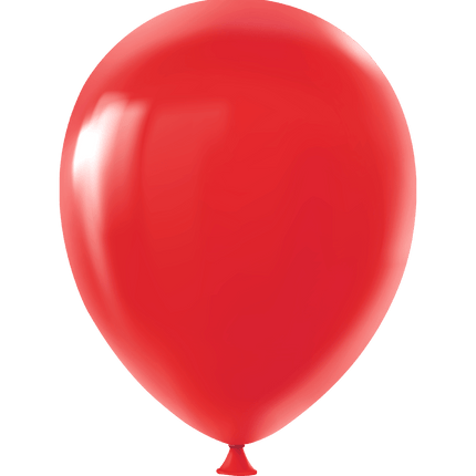 Rode Ballonnen Metallic 30cm 8st van Paper Dreams koop je bij Partywinkel