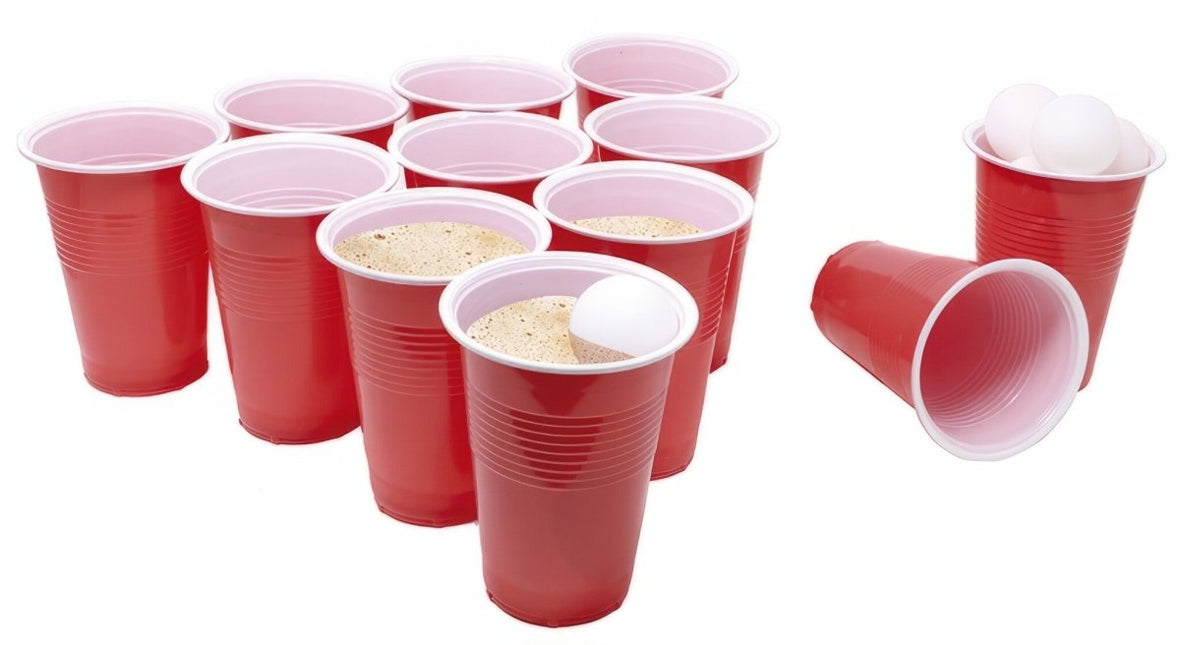 Rode Beerpong Set 35 delig van Fiestas Guirca koop je bij Partywinkel