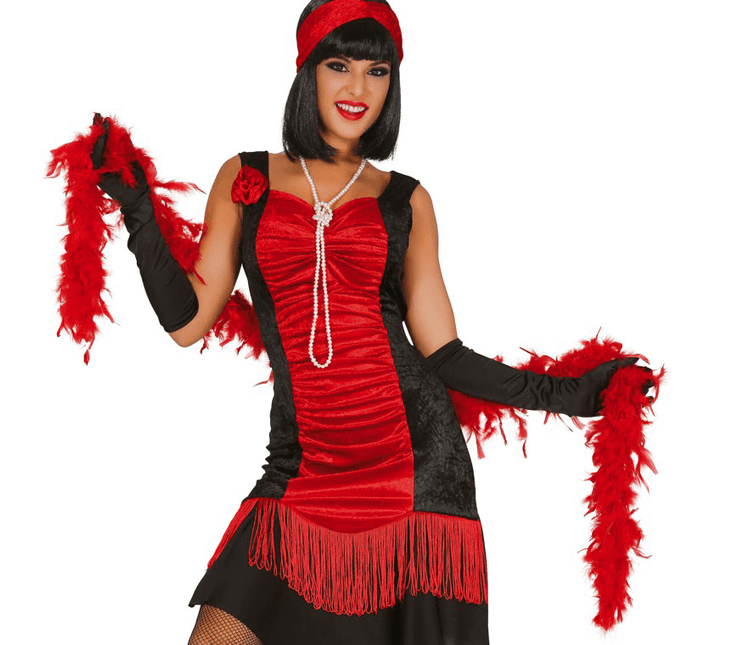 Rode Boa 40gr 1,8m van Fiestas Guirca koop je bij Partywinkel