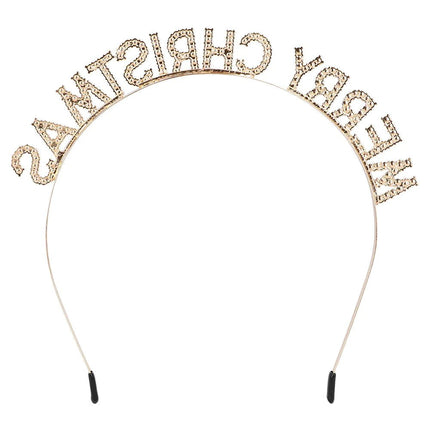 Rode Haarband Merry Christmas van Boland koop je bij Partywinkel