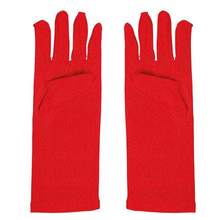 Rode Handschoenen 2st van Fiestas Guirca koop je bij Partywinkel