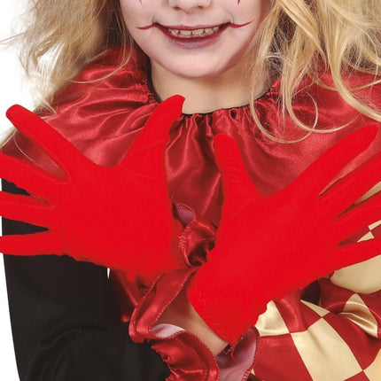 Rode Handschoenen Kind 2st van Fiestas Guirca koop je bij Partywinkel