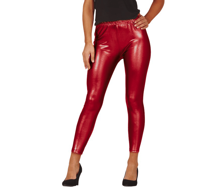 Rode Legging Metallic 1m van Fiestas Guirca koop je bij Partywinkel