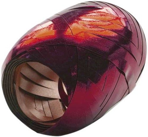 Rode Lint 5Mm Metallic 20m van Haza Witbaard koop je bij Partywinkel