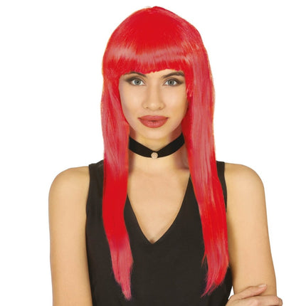 Rode Pruik Pony van Fiestas Guirca koop je bij Partywinkel