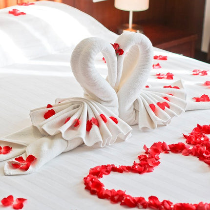 Rode Rozenblaadjes Zak 100st van Fiestas Guirca koop je bij Partywinkel