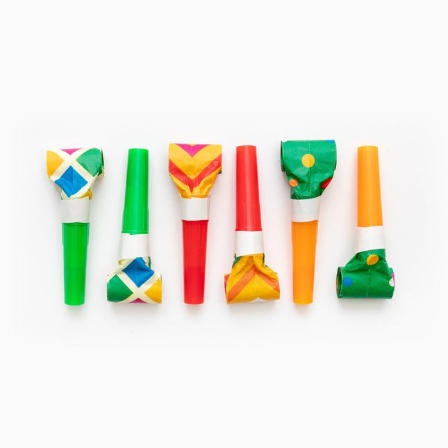 Roltongen Gekleurd 6st van WeFiesta koop je bij Partywinkel