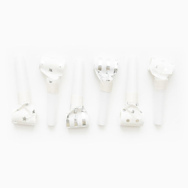 Roltongen Zilver 6st van WeFiesta koop je bij Partywinkel