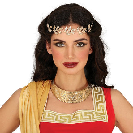 Romein Ketting Goud van Fiestas Guirca koop je bij Partywinkel