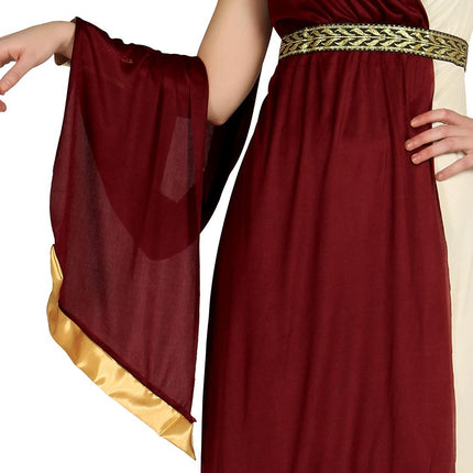 Romeinse Jurk Rood Dames van Fiestas Guirca koop je bij Partywinkel