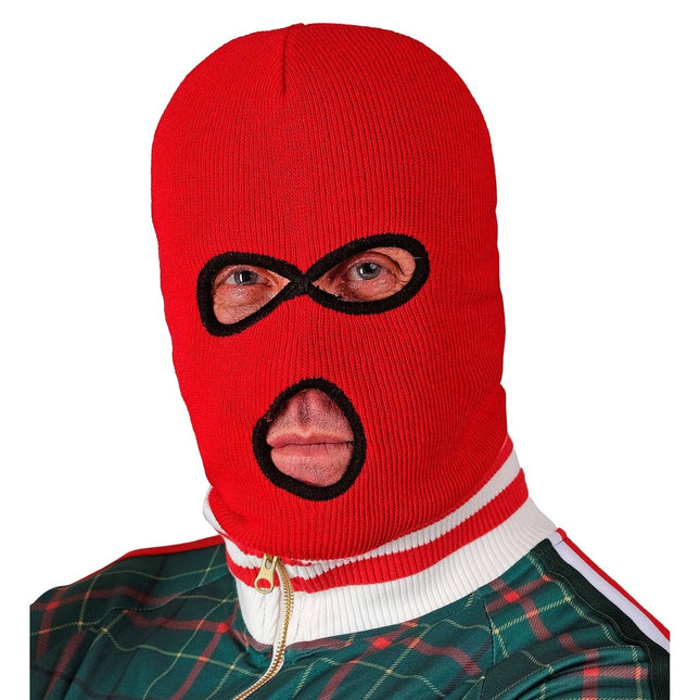 Rood Bivakmuts van Widmann koop je bij Partywinkel