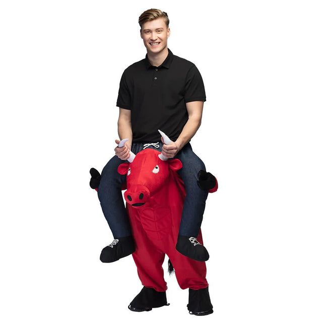 Rood Kostuum Stier Carry Me van Boland koop je bij Partywinkel