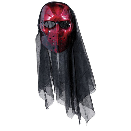 Rood Masker Hockey van Fiestas Guirca koop je bij Partywinkel