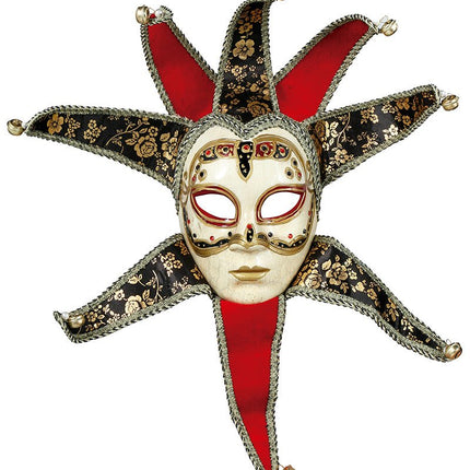 Rood Masker Venitiaans Dames van Fiestas Guirca koop je bij Partywinkel