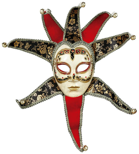 Rood Masker Venitiaans Dames van Fiestas Guirca koop je bij Partywinkel
