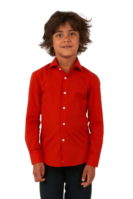 Rood Overhemd Jongen OppoSuits van OppoSuits koop je bij Partywinkel