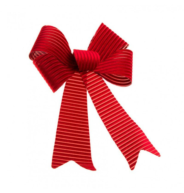 Rood Strik Gestreept 51cm van CHAKS koop je bij Partywinkel