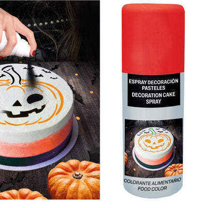 Rood Voedingskleurstof Spray 100ml van Fiestas Guirca koop je bij Partywinkel