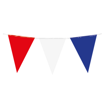 Rood Wit Blauwe Slinger 10m van Paper Dreams koop je bij Partywinkel