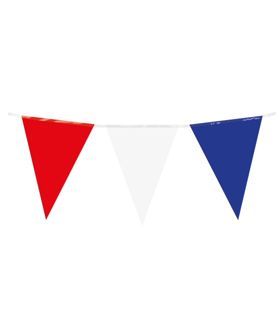 Rood Wit Blauwe Slinger 10m van Paper Dreams koop je bij Partywinkel