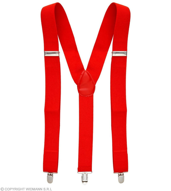 Rood Zilveren Bretels van Widmann koop je bij Partywinkel