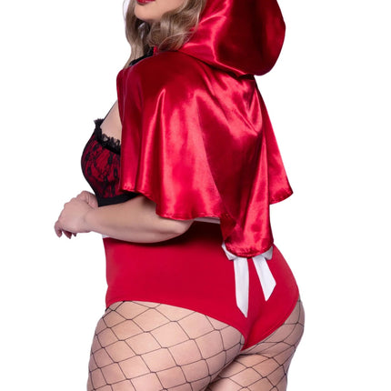 Roodkapje Kostuum Dames Bodysuit Naughty Leg Avenue van Leg Avenue koop je bij Partywinkel