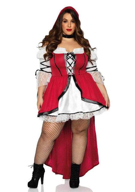 Roodkapje Kostuum Dames Plus Size Leg Avenue van Leg Avenue koop je bij Partywinkel