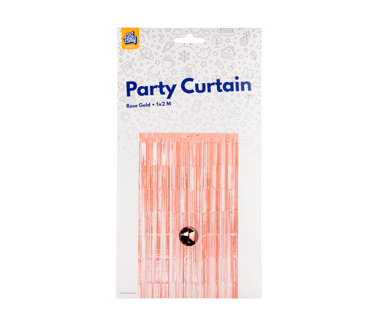 Rose Gouden Deurgordijn 2m van Paper Dreams koop je bij Partywinkel