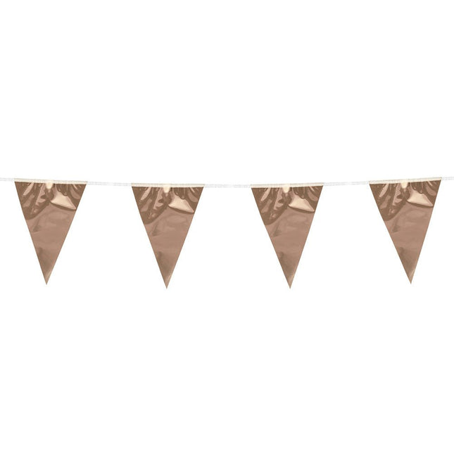 Rose Gouden Slinger Metallic 10m van Boland koop je bij Partywinkel