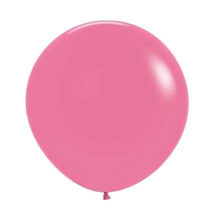 Roze Ballonnen Glans 61cm 3st van Sempertex koop je bij Partywinkel