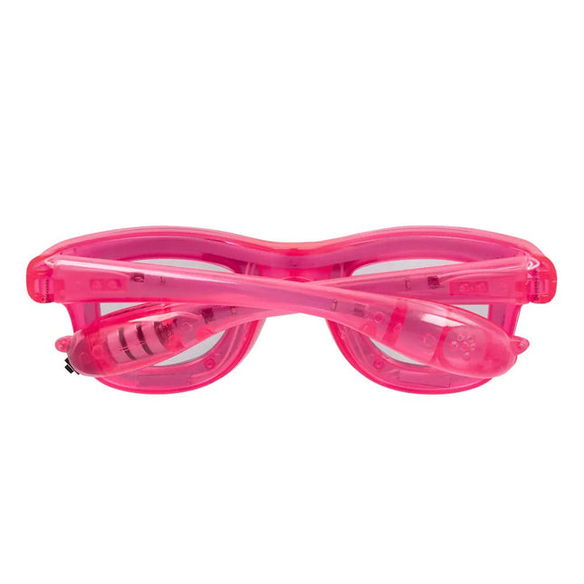 Roze Bril Met Led van Boland koop je bij Partywinkel
