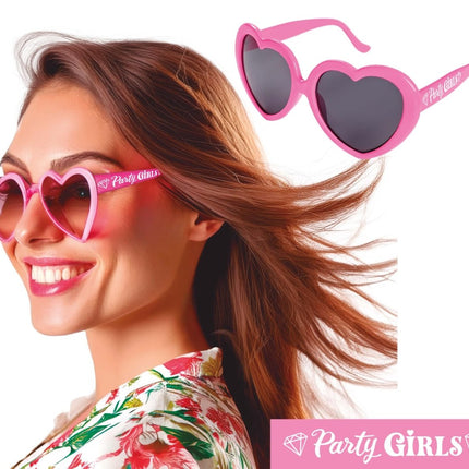 Roze Bril Party Girls van Fiestas Guirca koop je bij Partywinkel