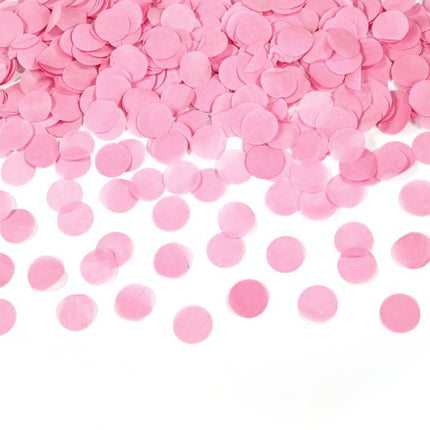 Roze Confetti Kanon 28cm van Riethmueller koop je bij Partywinkel