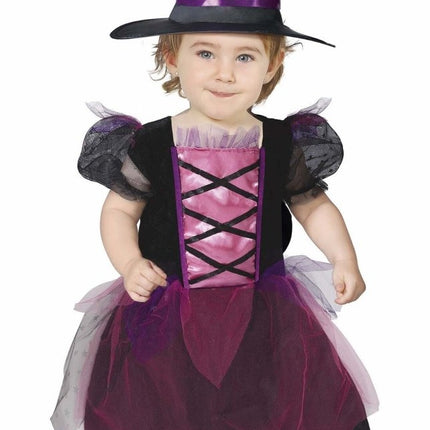 Roze heks Halloween Kostuum Baby van Fiestas Guirca koop je bij Partywinkel