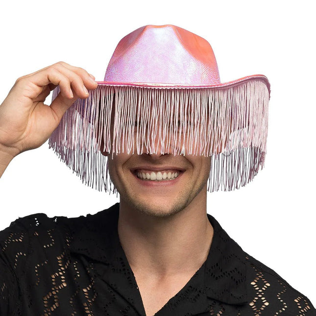 Roze Hoed Franjes van Boland koop je bij Partywinkel