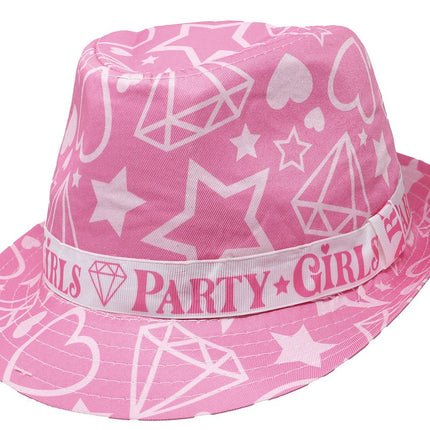Roze Hoed Party Girls van Fiestas Guirca koop je bij Partywinkel