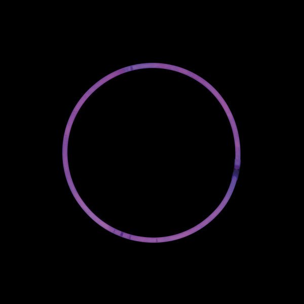 Roze Ketting Glow In The Dark 56cm van Riethmueller koop je bij Partywinkel