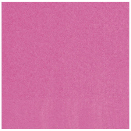Roze Servetten 2 Laags 33cm 50st van Unique koop je bij Partywinkel