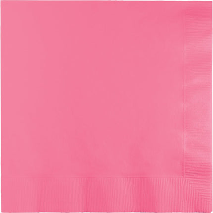 Roze Servetten 3 - Laags 41cm 25st van Creative Converting koop je bij Partywinkel