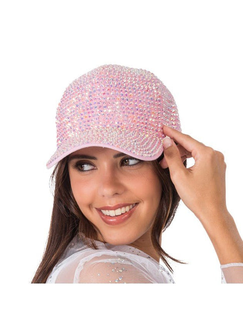 Roze Strass Pet One Size van CHAKS koop je bij Partywinkel