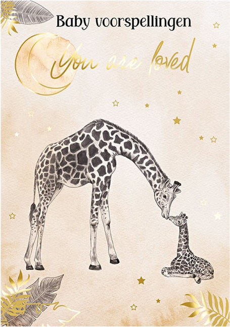 Safari Voorspellingskaartjes Nude 20st van Haza Witbaard koop je bij Partywinkel