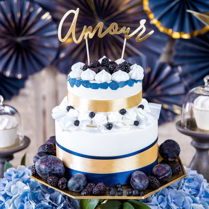 Satijn Lint Goud 38mm 25m van Partydeco koop je bij Partywinkel